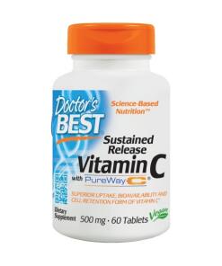 Doctor's Best - Sustained Release Vitamin C with PureWay-C