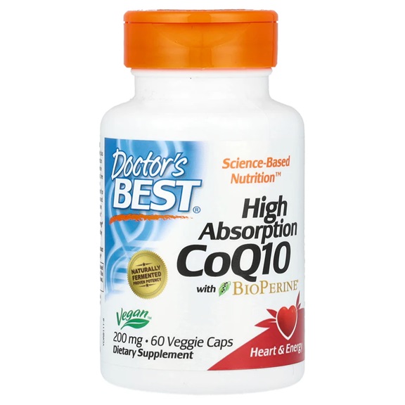 Doctor's Best - High Absorption CoQ10 with BioPerine