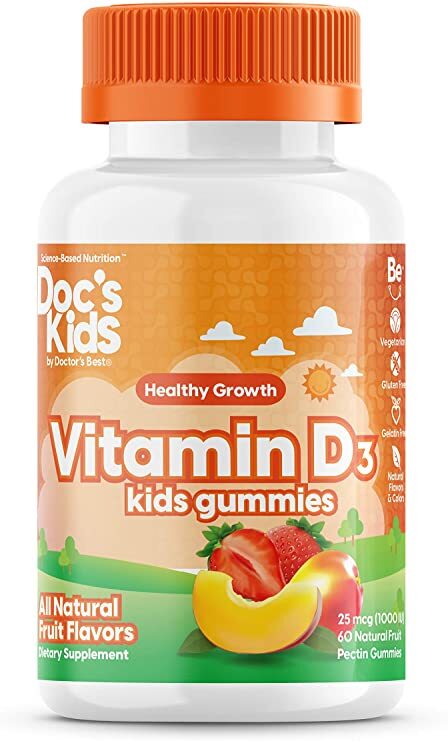 Doctor's Best - Vitamin D3 Kid's Gummies