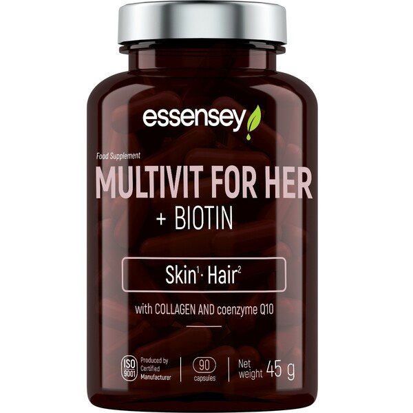 Essensey - Multivit for Her + Biotin - 90 caps