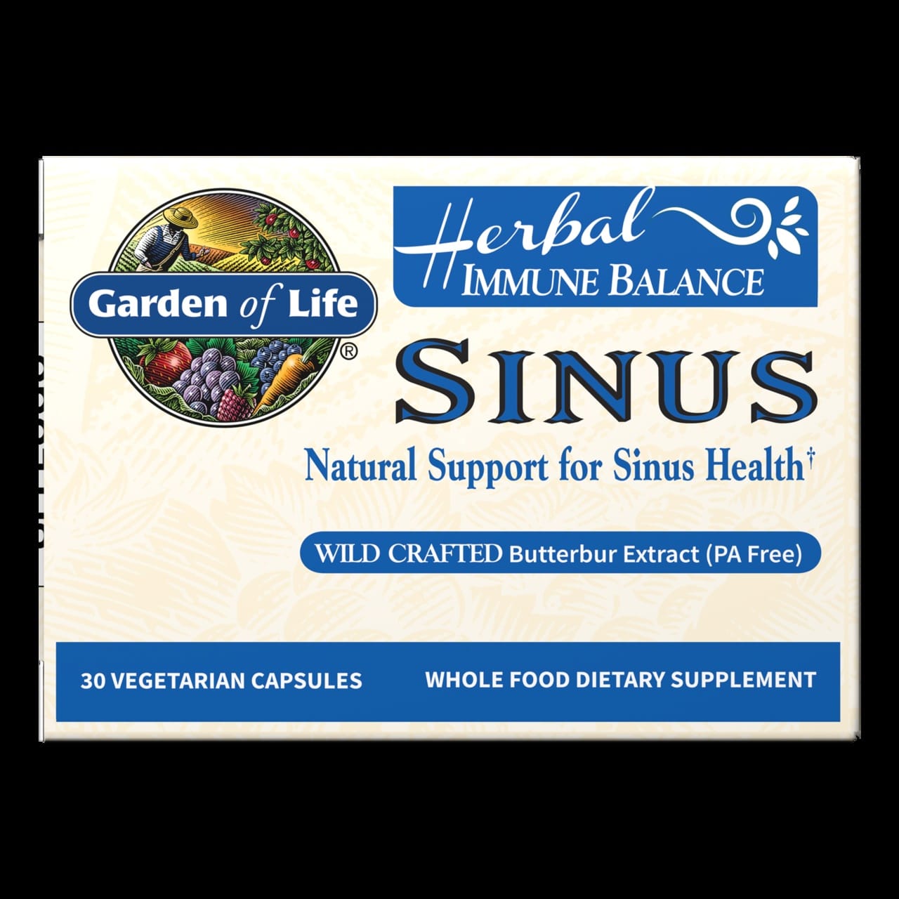 Garden of Life - Immunbalance Sinus - 60 vegetabilske kapsler