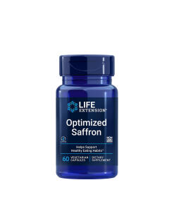 Life Extension - Optimized Saffron - 60 vcaps