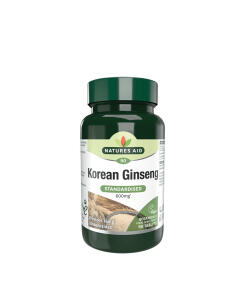 Natures Aid - Natures Aid Korean Ginseng (90 Tablets)