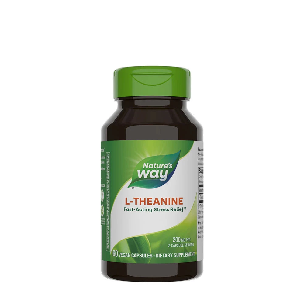 Natures Way - Natures Way L-Theanine (60 Capsules)