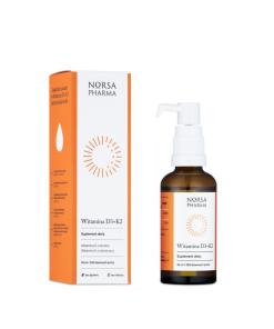 Norsa Pharma - NORSA PHARMA Vitamin D3 +K2 from chickpeas (50 ml / 1