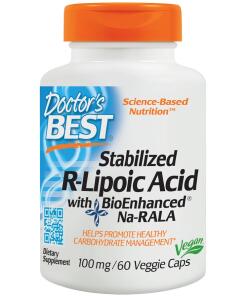 Doctor's Best - Stabilized R-Lipoic Acid with Na-RALA