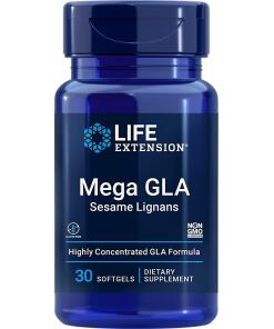 Life Extension - Mega GLA with Sesame Lignans - 30 softgels