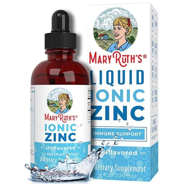 MaryRuth Organics - Gotas de Zinc Iónicas Orgánicas - 120 ml