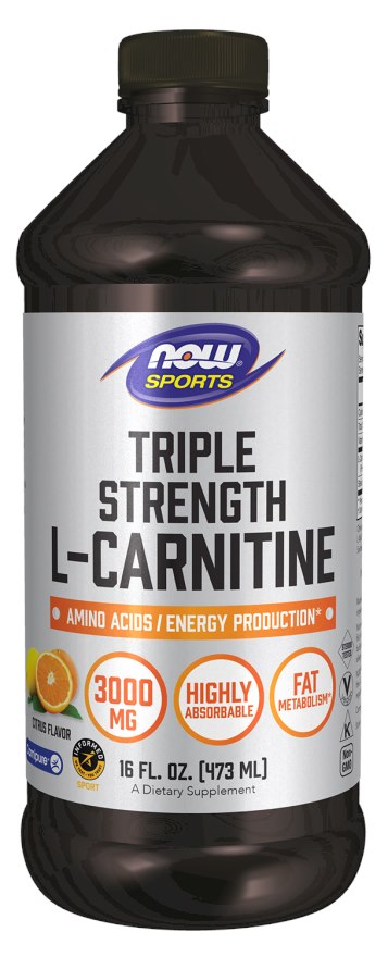 NOW Foods - L-Carnitina Líquida 3000 mg