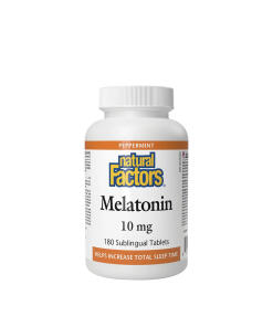 Natural Factors - Natural Factors Melatonin 5 mg (180 Tablets