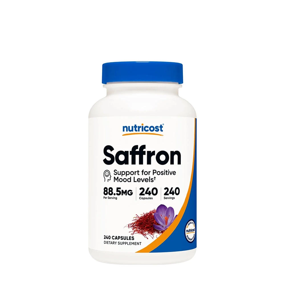 Nutricost Claras Azafrán, 88,5 Mg, 240 Cápsulas - Imagen 2