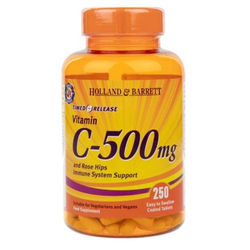 Holland & Barrett - c-vitamin med tidsbegrænset frigivelse med bioflavonoider