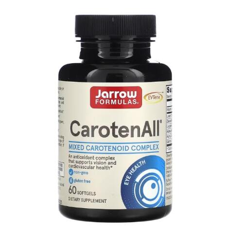 Jarrow Formulas - CarotenALL - 60 softgels