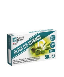 Natur Tanya - Natur Tanya Olive D3-Vitamin - 4000 IU (50 Softgels)