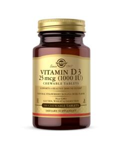 Solgar - Vitamin D3-tyggetabletter