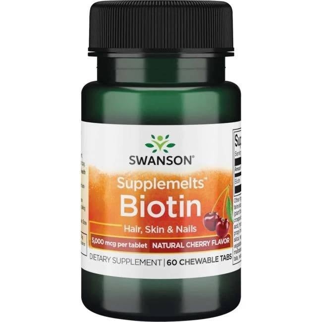 Swanson - Biotina, 60 Comprimidos Para Chupar